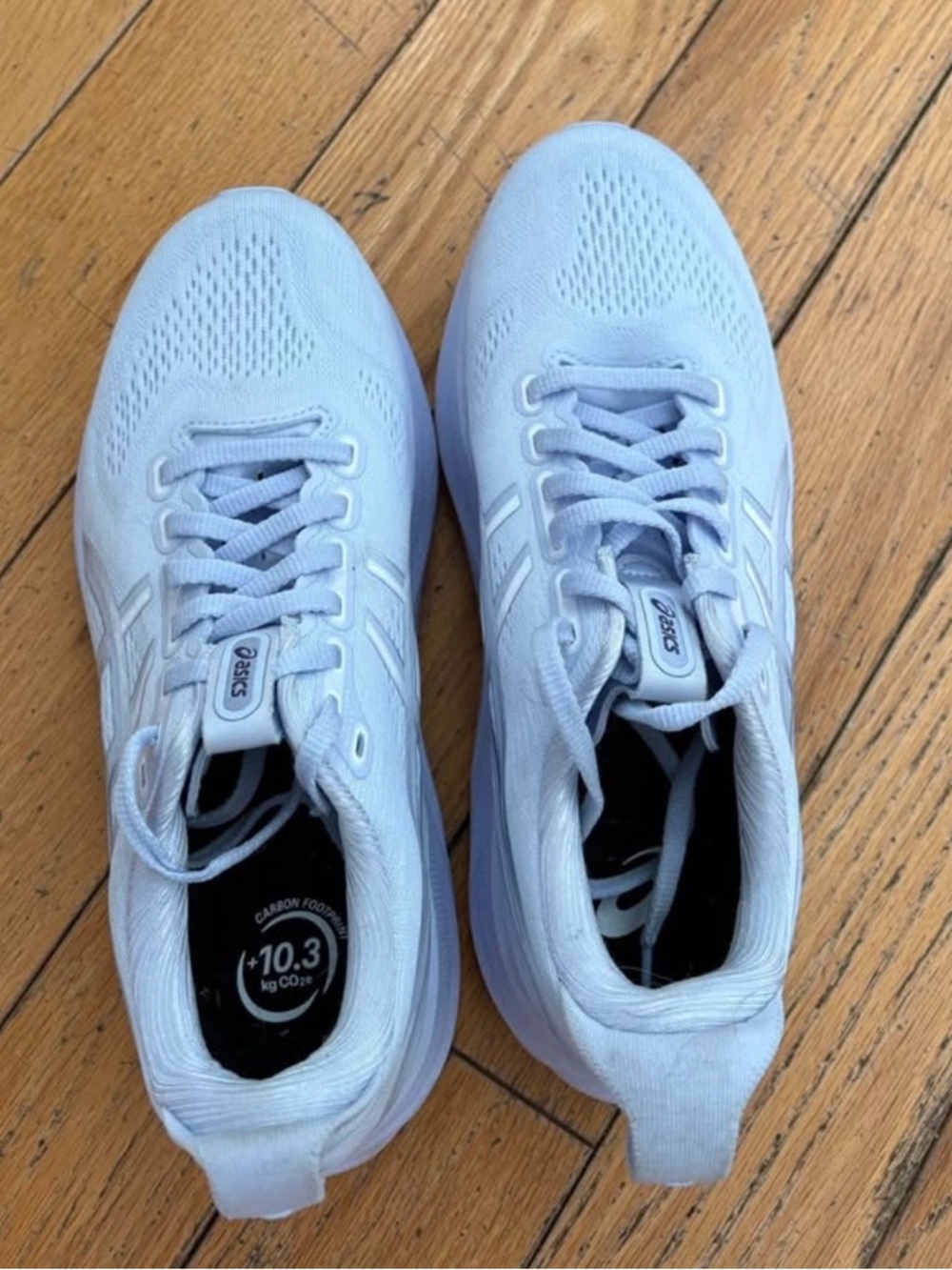 ASICS Women's Light Blue Running Shoes - Picture 2 of 2